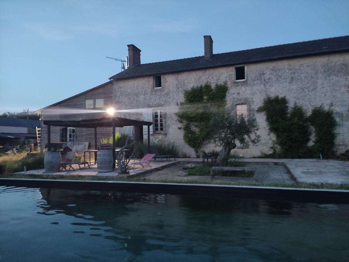 Le Manoir De Gatines Bed & Breakfast Tigné Exterior foto