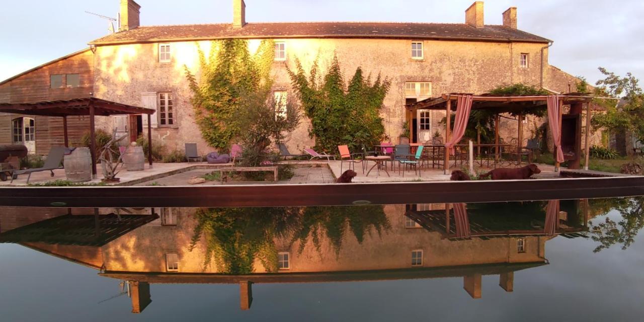 Le Manoir De Gatines Bed & Breakfast Tigné Exterior foto